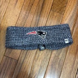 NFL Patriots headband ear warmer
